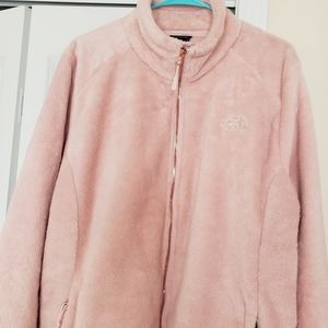 Rose Gold North face jacket